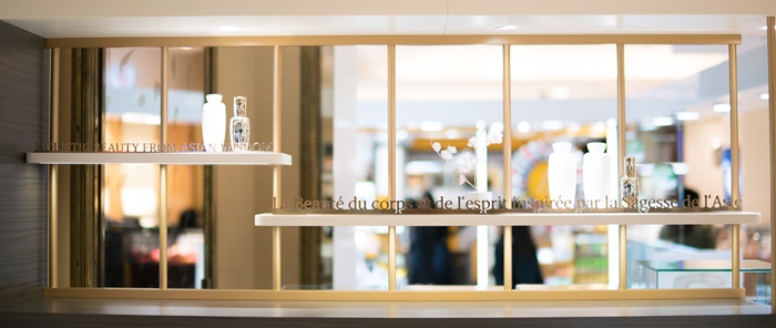 ▲프랑스 백화점 ‘갤러리 라파예트’ 본점 1층 설화수 매장ⓒ아모레퍼시픽