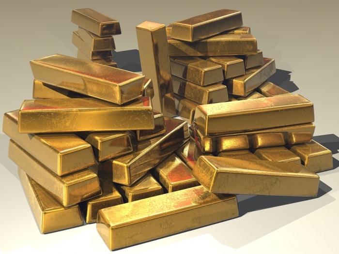 ▲주식시장이 불안한 움직임을 보이는 가운데 미국에서는 금 투자가 증가하고 있다. ⓒpixabay
