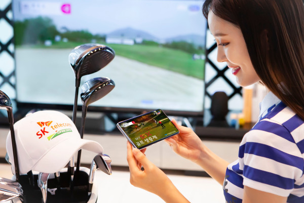 ▲SK텔레콤이 오는 16일부터 나흘간 인천 중구 SKY 72 골프앤리조트 하늘코스에서 개최되는 ‘SK텔레콤 오픈 2019’에서 5G 무선 네트워크를 활용한 골프 생중계 서비스를 선보인다. ⓒSK텔레콤