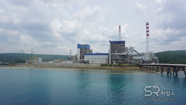 ▲필리핀 최초의 초임계압 방식의 산 부에나벤튜라 석탄화력발전소 전경. ⓒ대림산업