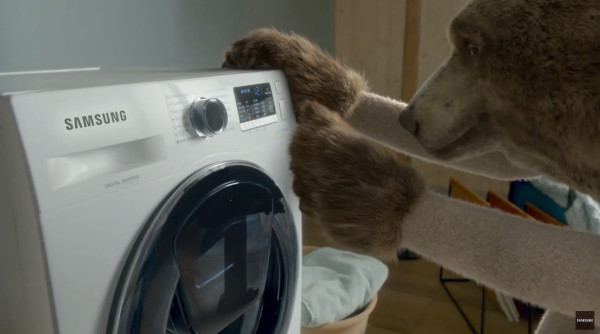 ▲삼성전자 '에코버블' 디지털 캠페인 영상 캡처화면. ⓒ삼성전자