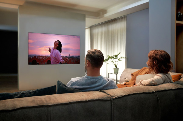 ▲스페인 소비자매체 ‘오씨유 콤프라마에스트라’로부터 1위 제품으로 선정된 LG 올레드 갤러리 TV. ⓒLG전자
