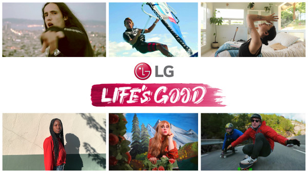 ▲LG전자가 MZ세대의 다양하고 무한한 가능성을 응원하는 ‘Life’s Good’ 영상을 공개했다. ⓒLG전자