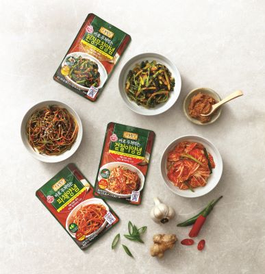 ▲무침양념 3종 제품 이미지 ⓒ오뚜기