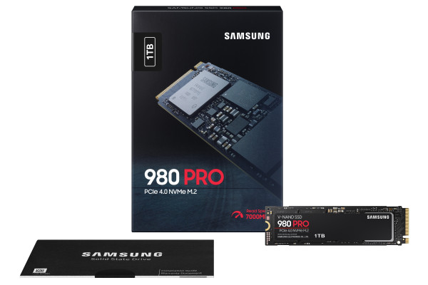 ▲삼성전자 차세대 SSD '980 PRO'. ⓒ삼성전자