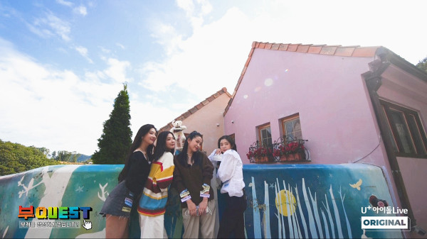 ▲아이돌Live 자체 제작 오리지널 콘텐츠 부퀘스트 ‘레드벨벳’ 출연 스틸컷. ⓒLG유플러스