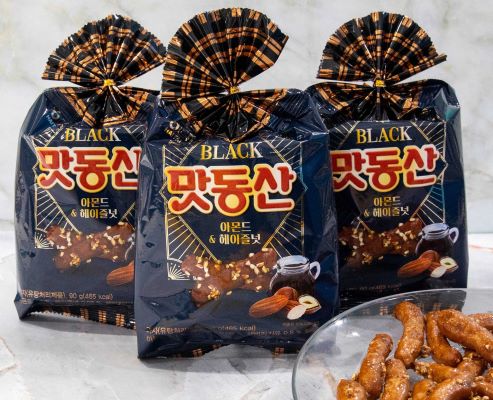 ▲맛동산 블랙 제품 이미지 ⓒ해태