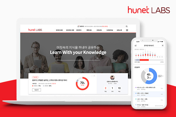 ▲휴넷, AI 기업교육 플랫폼 랩스 본격 상용화. ⓒ휴넷