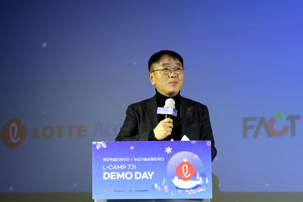 ▲전명민 롯데액셀러레이터 대표 ⓒ롯데지주