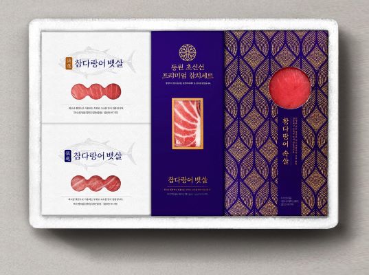 ▲동원 초신선 프리미엄 참치세트 제품 이미지 ⓒ동원산업