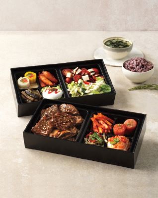 ▲창고43 프리미엄 양념 소갈비 도시락 제품 이미지 ⓒbhc