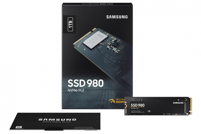 ▲NVMe SSD 980 ⓒ삼성전자