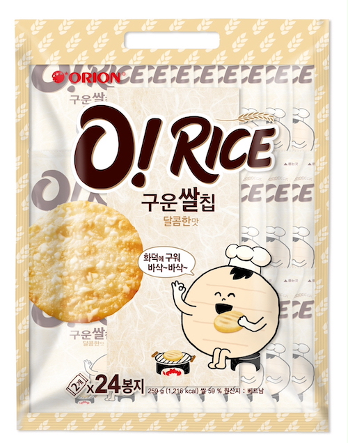 ▲오리온 구운쌀칩 제품 이미지 ⓒ오리온