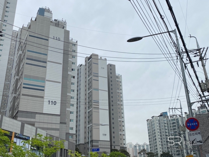 ▲27일 서울 강북구 길음뉴타운 사업으로 지어진 아파트 단지 모습. ⓒSR타임스