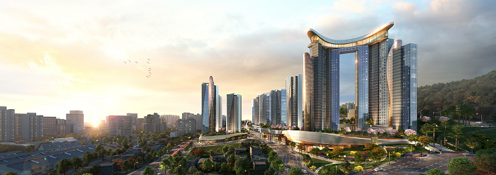 ▲부산 범천4구역 조감도. ⓒ현대건설