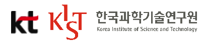 ▲KT와 한국과학기술연구원 로고. ⓒKT, 한국과학기술연구원