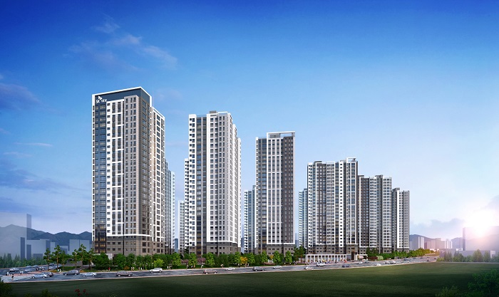 ▲학익 SK뷰 투시도. ⓒSK에코플랜트