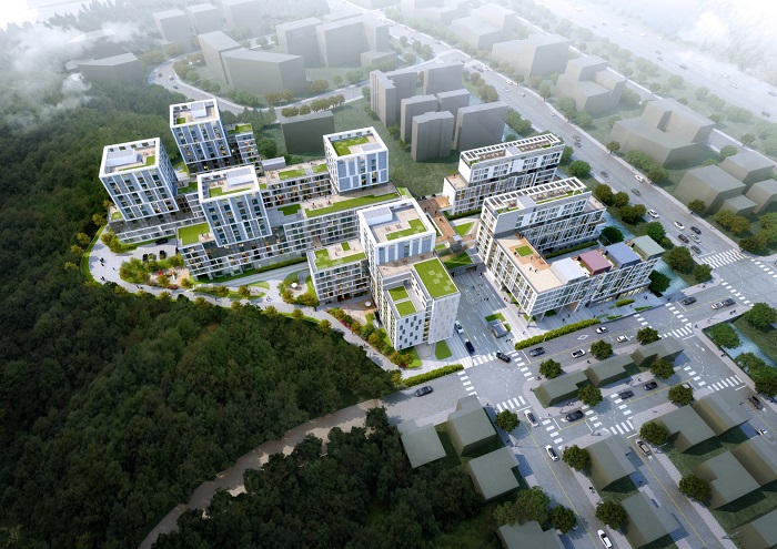 ▲성남금토A-2BL 아파트 건설공사 1공구. ⓒ대보건설