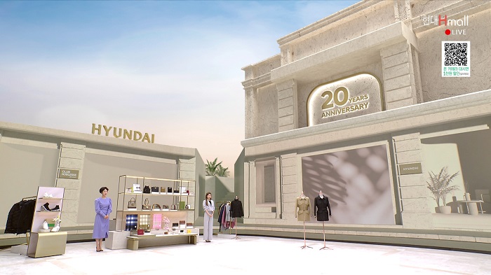 ▲현대홈쇼핑 미디어월 스튜디오. ⓒ현대홈쇼핑