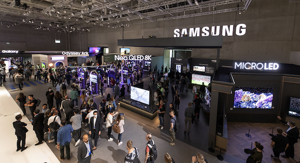 ▲IFA 2022 삼성 타운 전경. ⓒ삼성전자