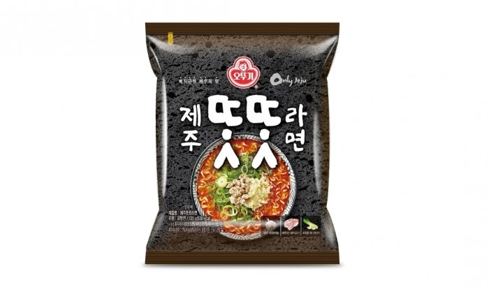 ▲제주똣똣라면 ⓒ오뚜기