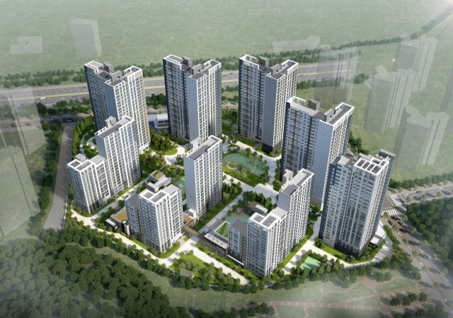 ▲인천 영종 A60블록 공공분양주택 조감도. ⓒ한국토지주택공사