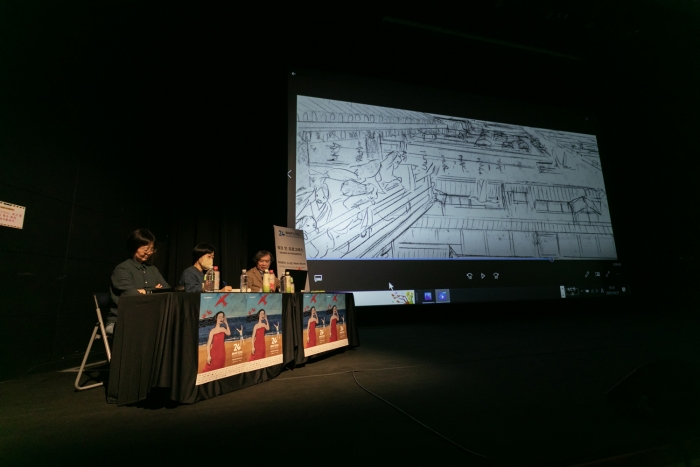 ▲‘워크 인 프로그레스: 카타부치 스나오 Next Work’ 프로그램 현장 전경. ⓒBIAF2022