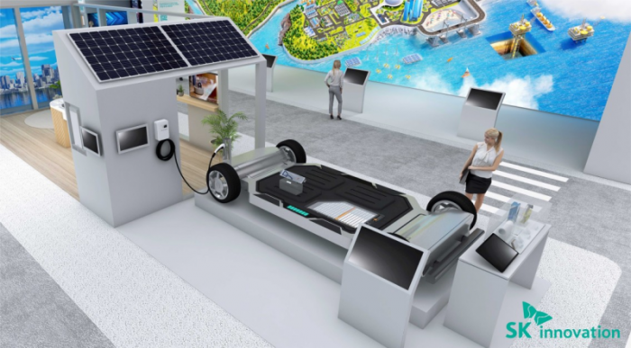 ▲SK이노베이션 CES 전시관 예상도 ⓒSK이노베이션