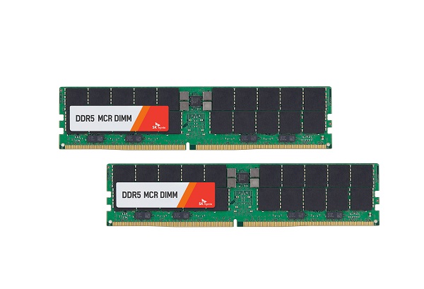 ▲세계 최고속 서버용 D램 모듈 ‘MCR DIMM’ 이미지. ⓒSK하이닉스