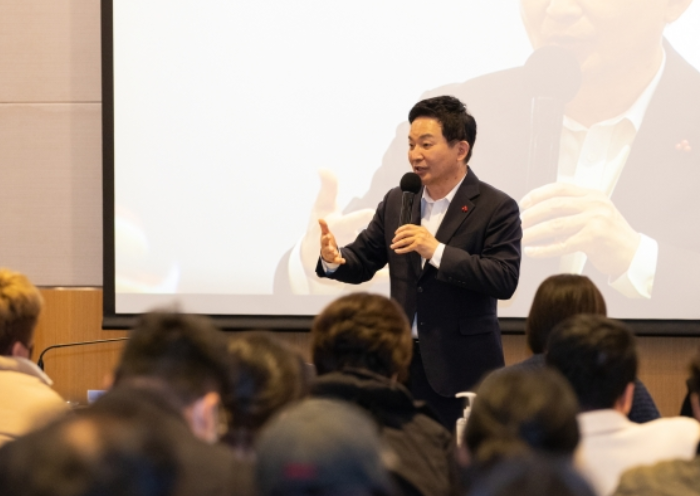 ▲원희룡 국토교통부 장관이 전세보증금 피해임차인 설명회에서 발언하고 있다. ⓒ국토교통부