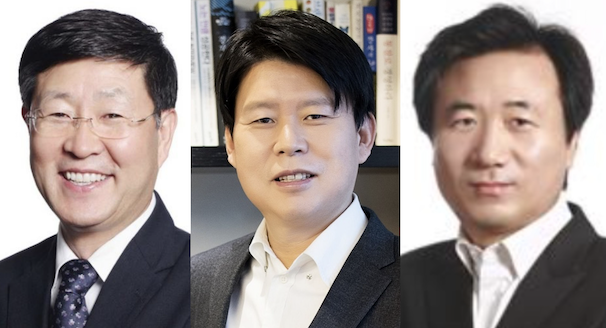 ▲(사진 왼쪽부터) 김성영 이마트에브리데이 대표, 손영식 신세계백화점 대표, 유신열 신세계디에프 대표. ⓒ신세계그룹