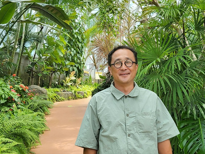 ▲세미원 대표이사에 임명된 송명준씨 ⓒ양평군