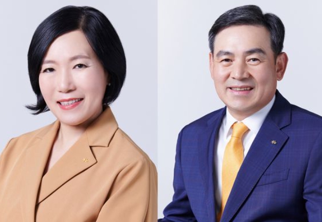 ▲(왼쪽부터)박정림·김성현 KB증권 각자 대표 ⓒKB증권