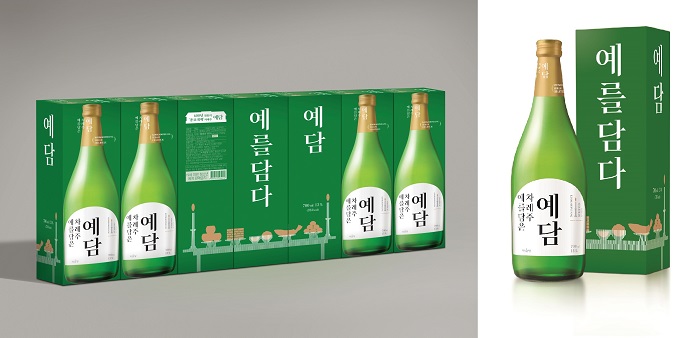 ▲국순당 차례주 예담 리뉴얼 제품. ⓒ국순당