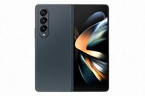 ▲갤럭시Z폴드4 그레이그린 색상. ⓒ삼성전자