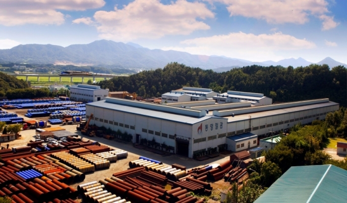 ▲동양철관 천안공장 전경 ⓒ동양철관