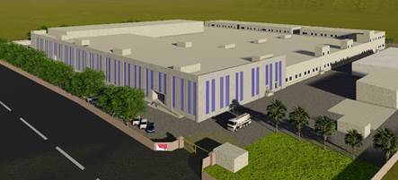 ▲하브모어 신공장 조감도. ⓒ롯데제과