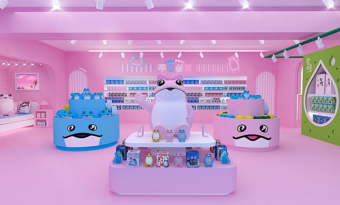 ▲두껍상회 강남 내부. ⓒ하이트진로