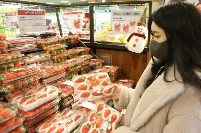 ▲두리향 딸기. ⓒ롯데마트