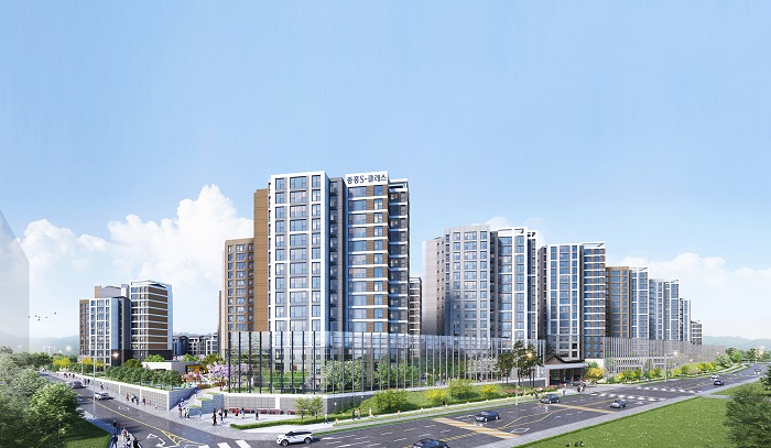 ▲수원성 중흥S-클래스 투시도. ⓒ중흥토건