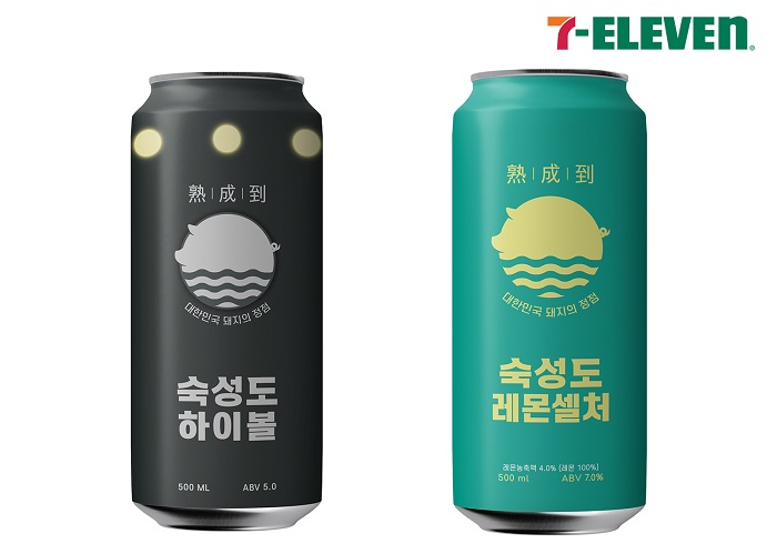 ▲세븐일레븐 숙성도하이볼 2종. ⓒ세븐일레븐