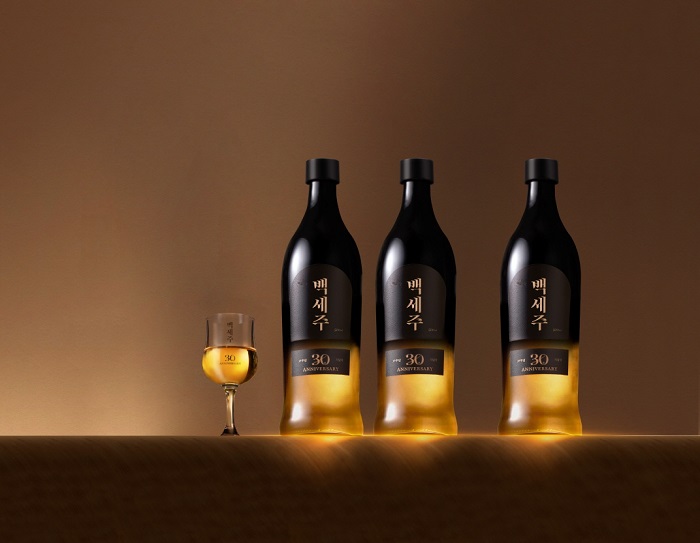 ▲국순당 '백세주 30'. ⓒ국순당