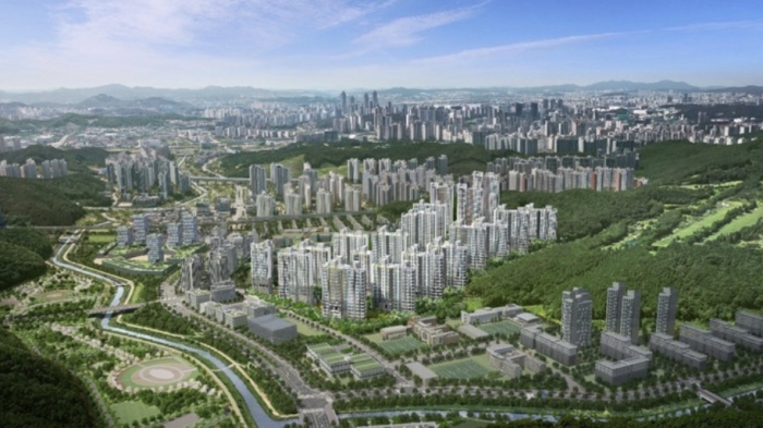 ▲동탄 어울림 파밀리에·숨마 데시앙 조감도. ⓒ태영건설