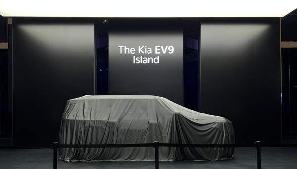 ▲EV9 공개 전. ⓒ김건 기자