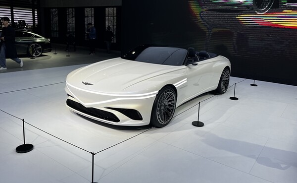 ▲제네시스 엑스 컨버터블. ⓒ김건 기자