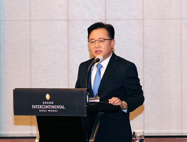 ▲박경일 신임 한국풍력산업협회장. ⓒSK에코플랜트