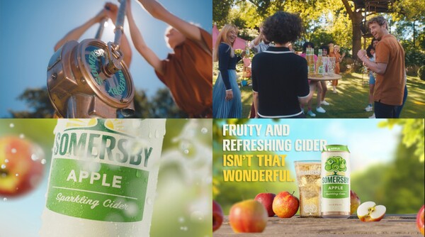 ▲써머스비 TV광고. ⓒ하이트진로