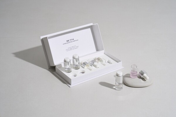 ▲NK7714 하이퍼 부스팅 앰플. ⓒhy