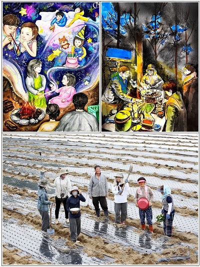 ▲제 4회 반도 가족사랑 그림·사진 공모전 대상 수상작. ⓒ반도건설