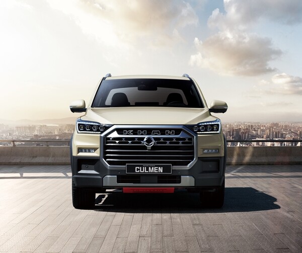 ▲KG모빌리티 렉스턴 스포츠&칸 쿨멘. ⓒKG모빌리티